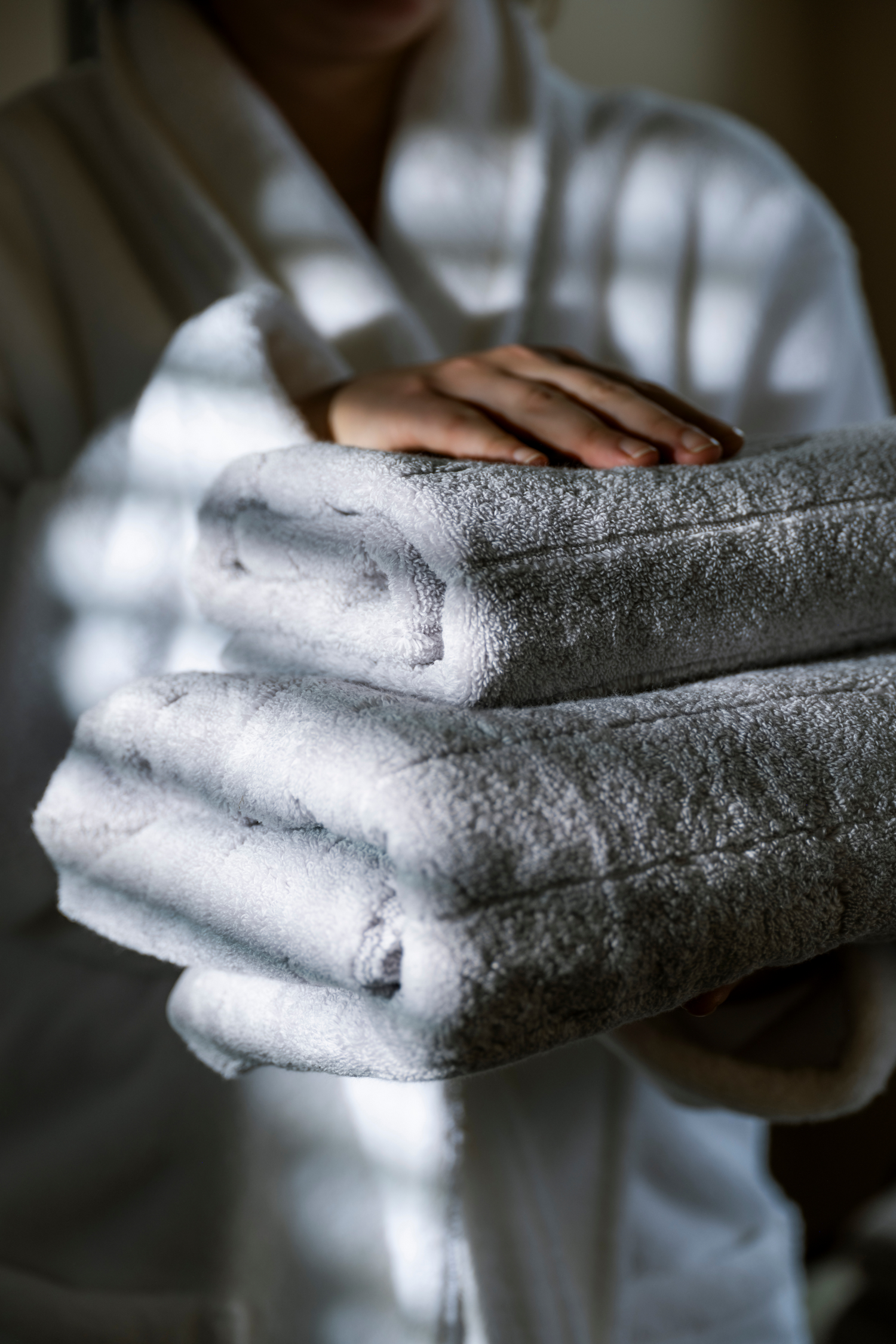 Nordic Heritage Bath Towel 70x140cm Ice Grey