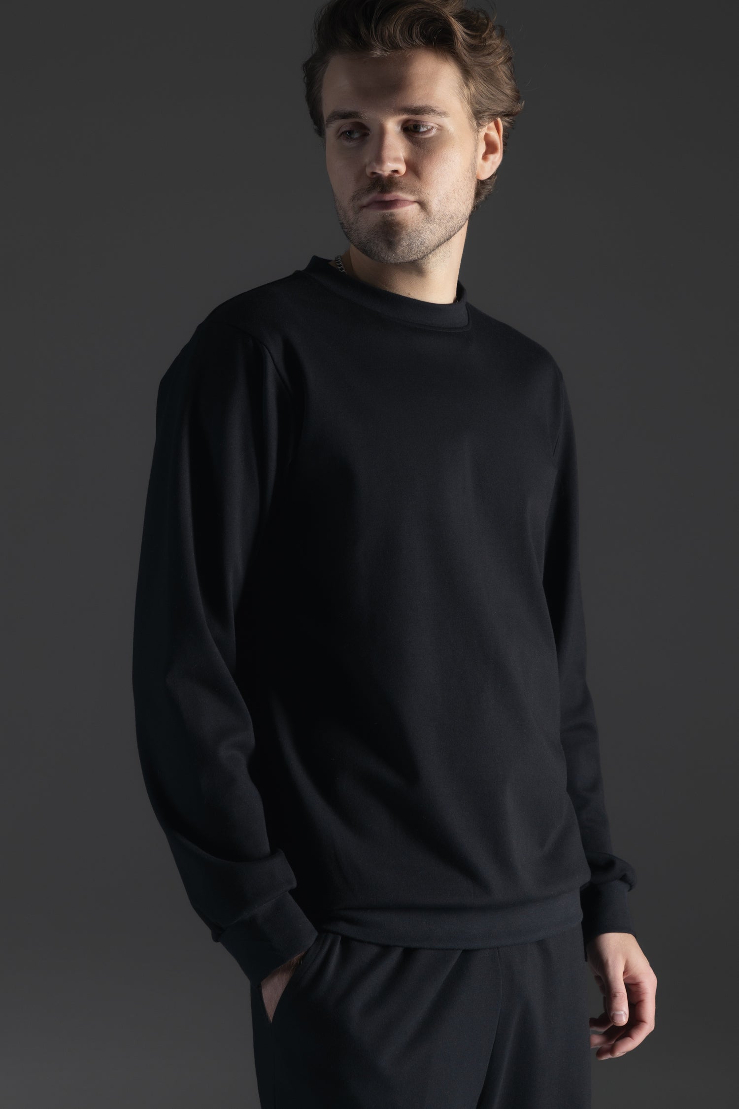 Lounge by Luin Casual Sweatshirt Black