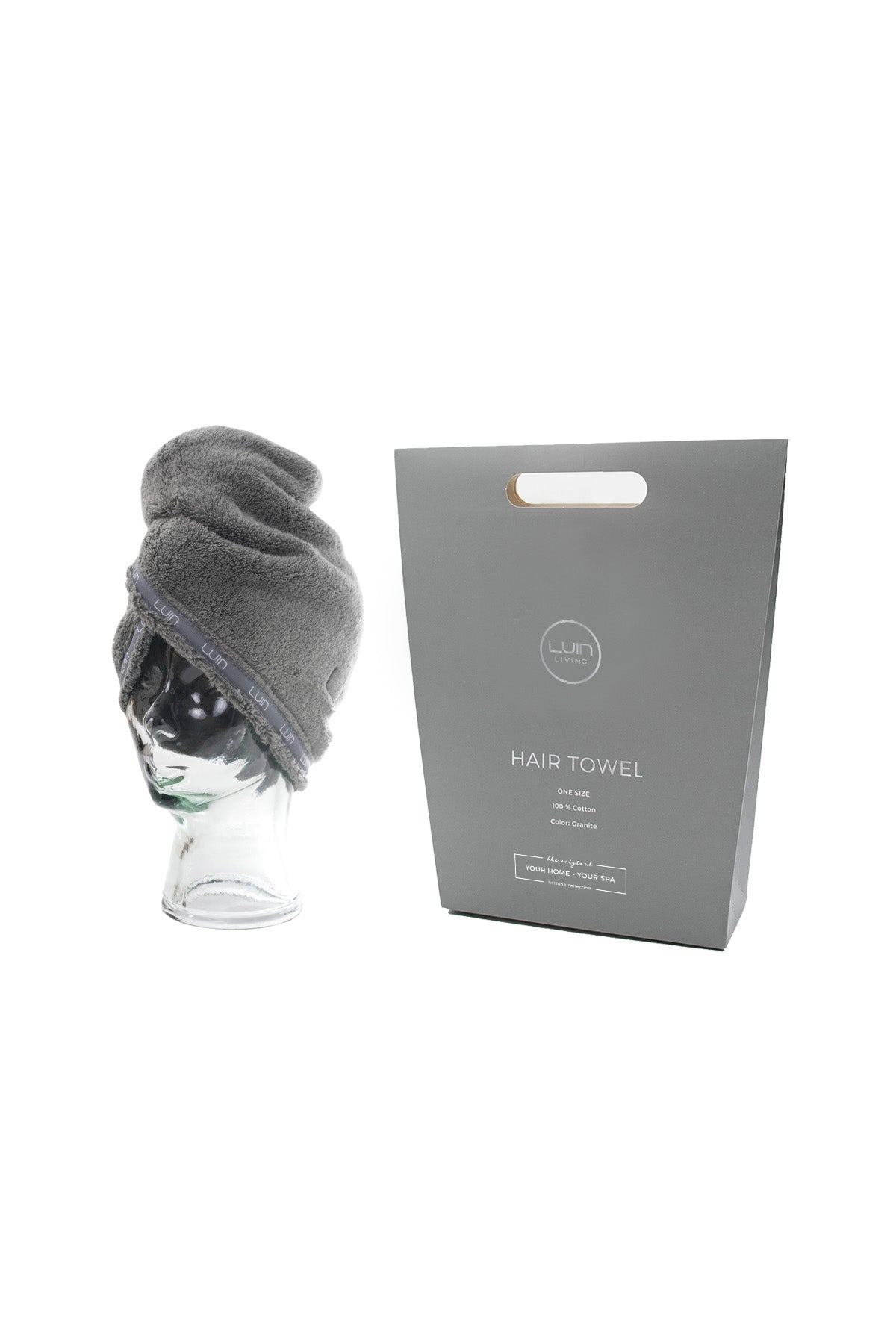 Hair Towel Granite