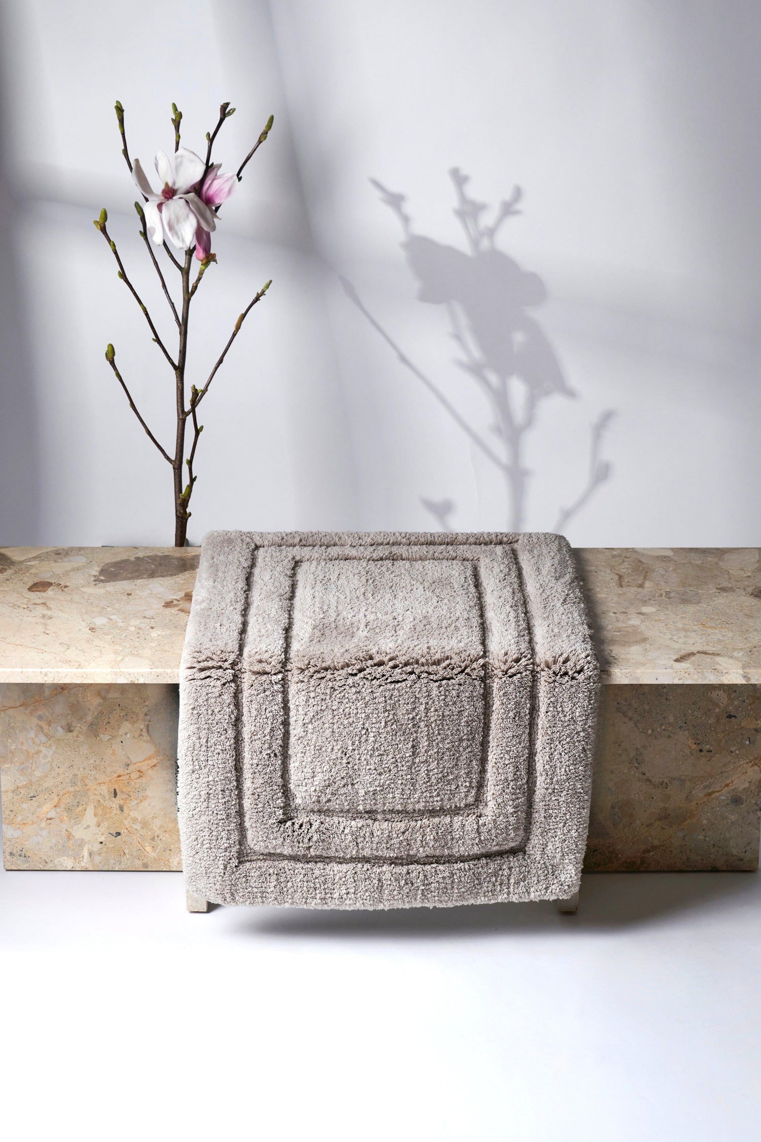 Bath Rug Harmony Beige