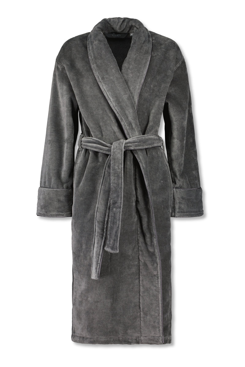 Bathrobe Haven Dark Grey