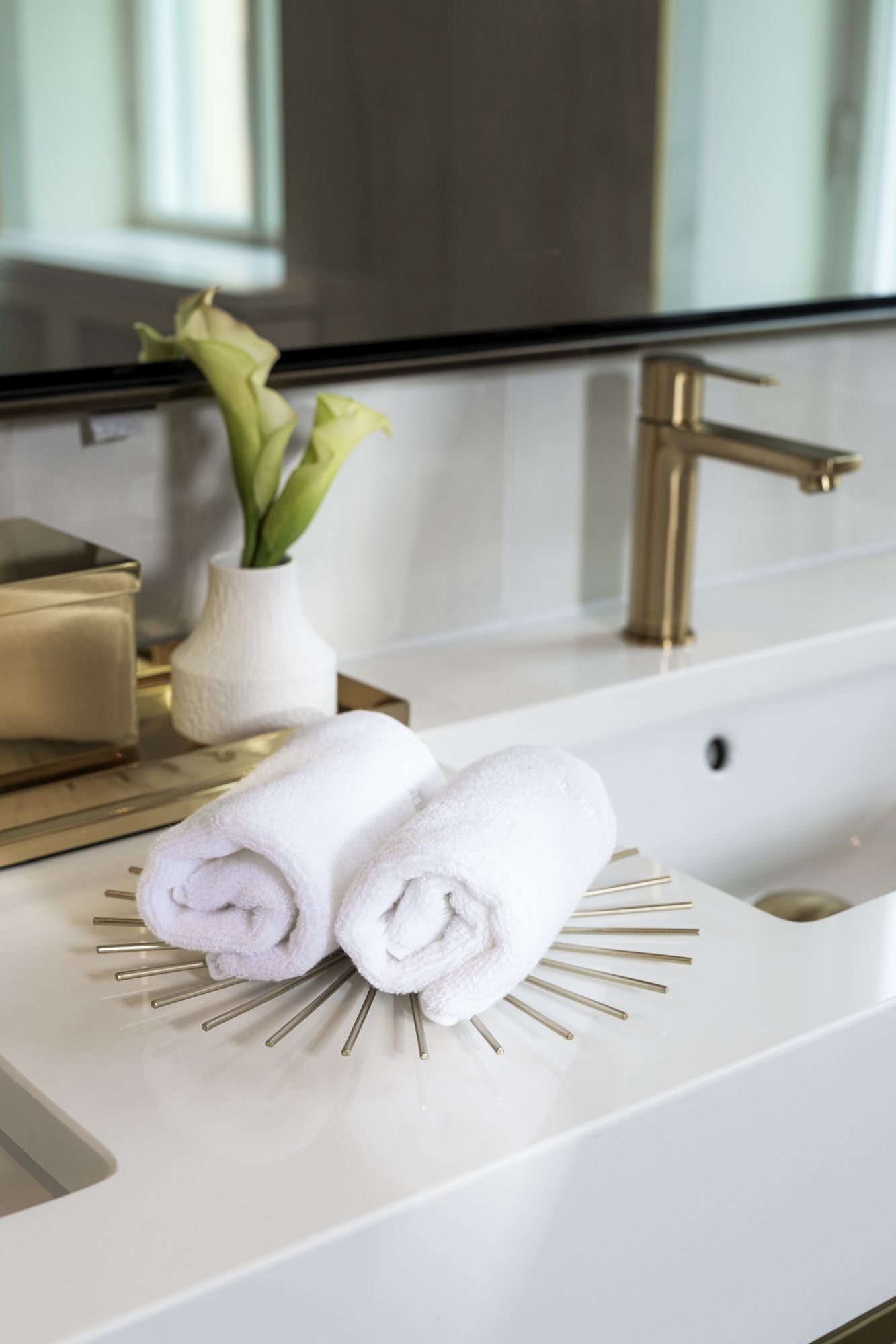 Spa Towel 30×30 cm Snow