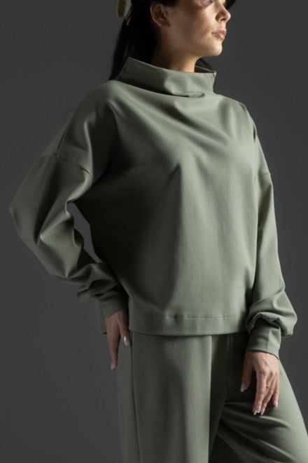 Lounge by Luin Blouse Misty Green