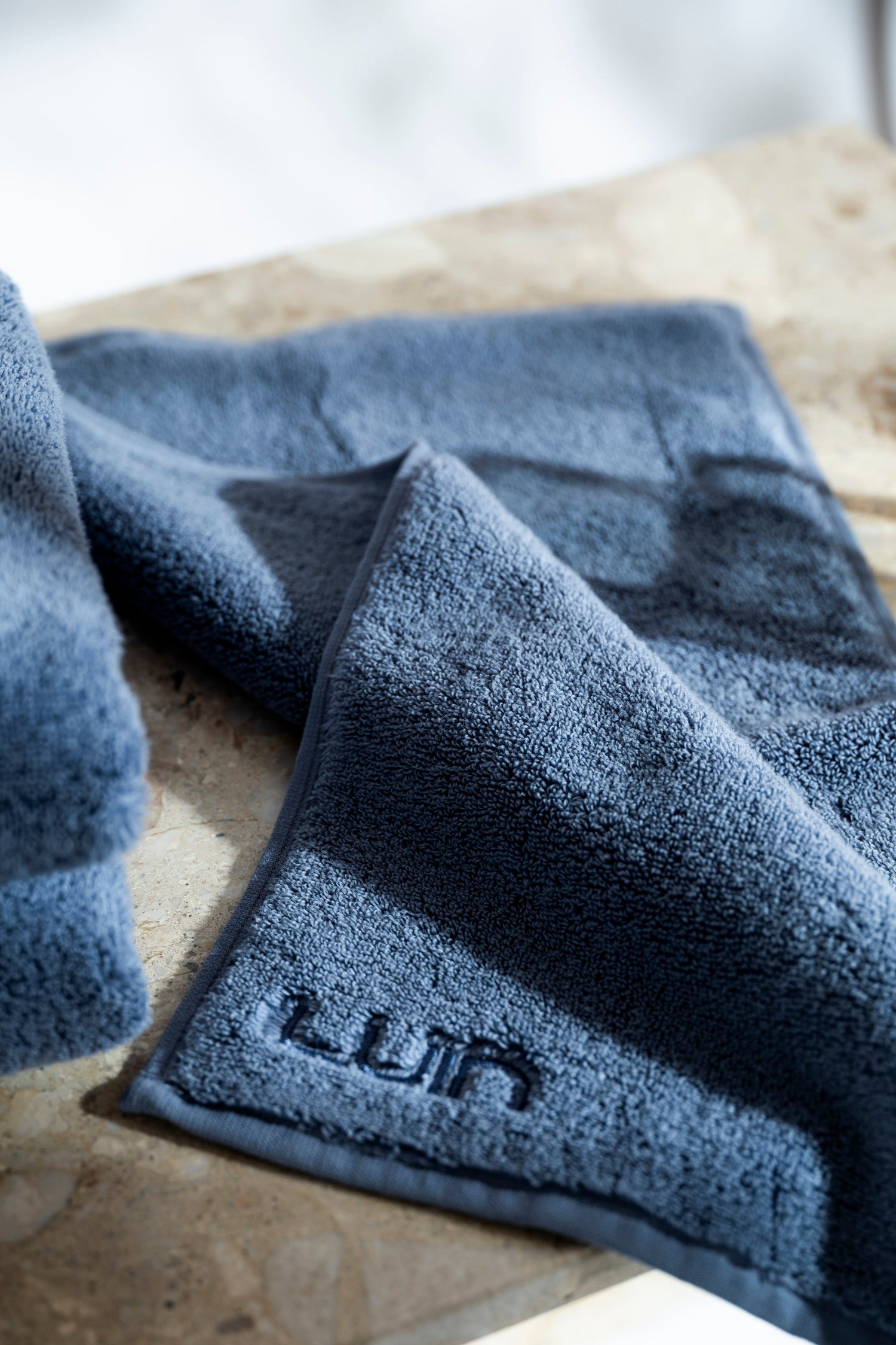 Facial Towel 30×50 cm Soft Blue