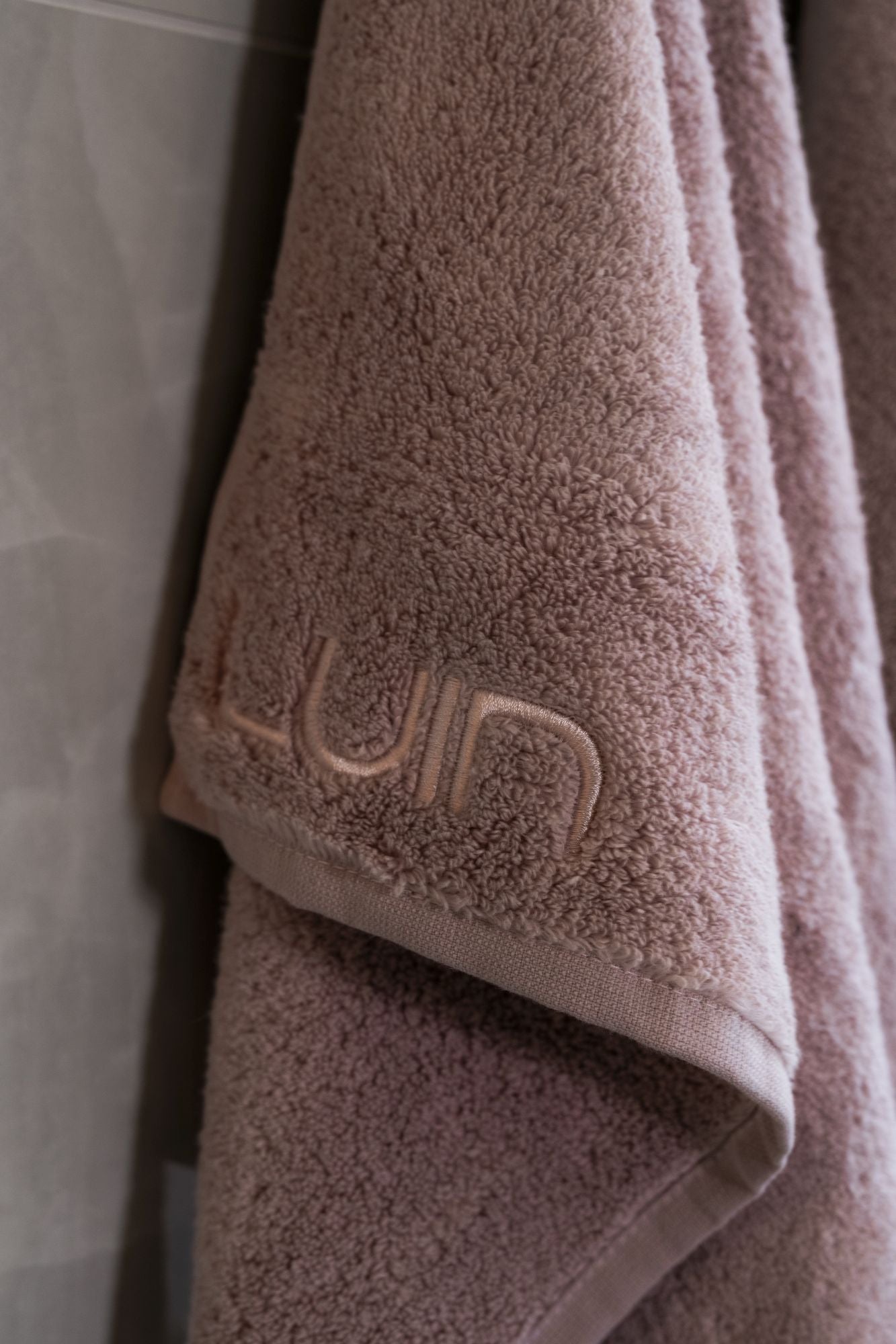 Bath Sheet 100x150 cm Dusty Rose