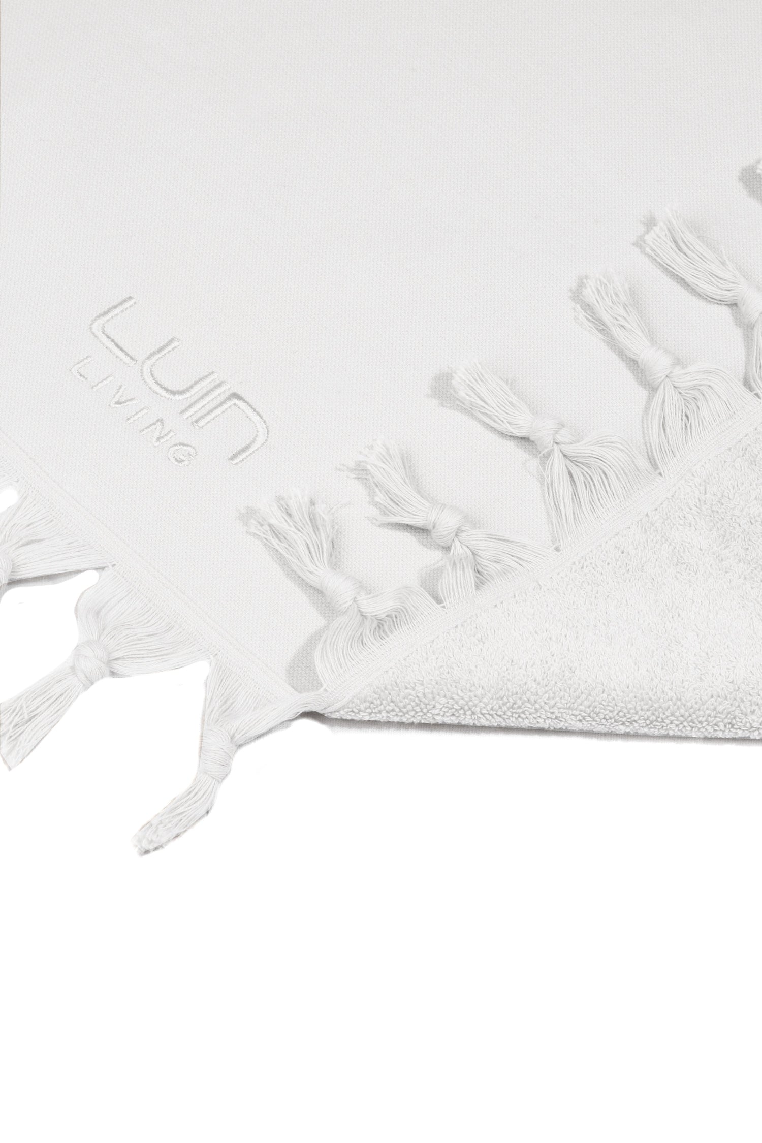 Organic Hand Towel 50x70cm Pearl Grey
