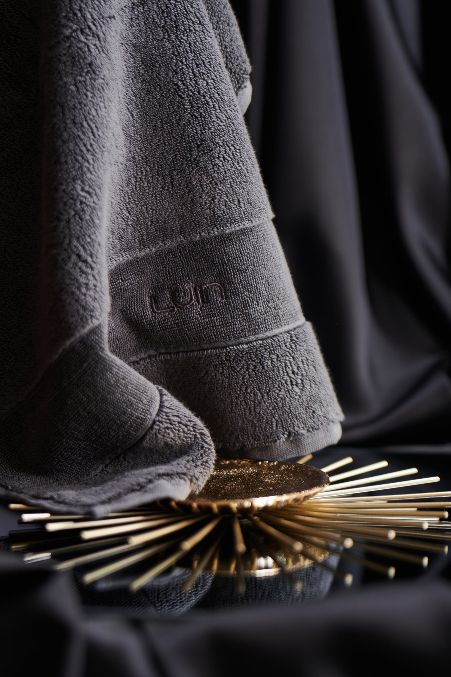 Organic Elegance Hand Towel 50x80cm Coal