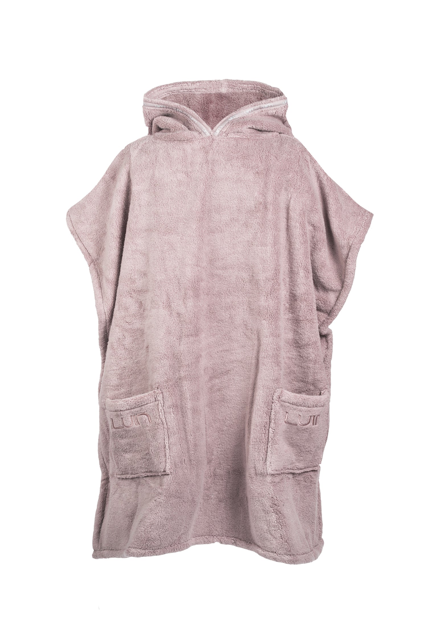 Unisex Poncho Towel Dusty Rose