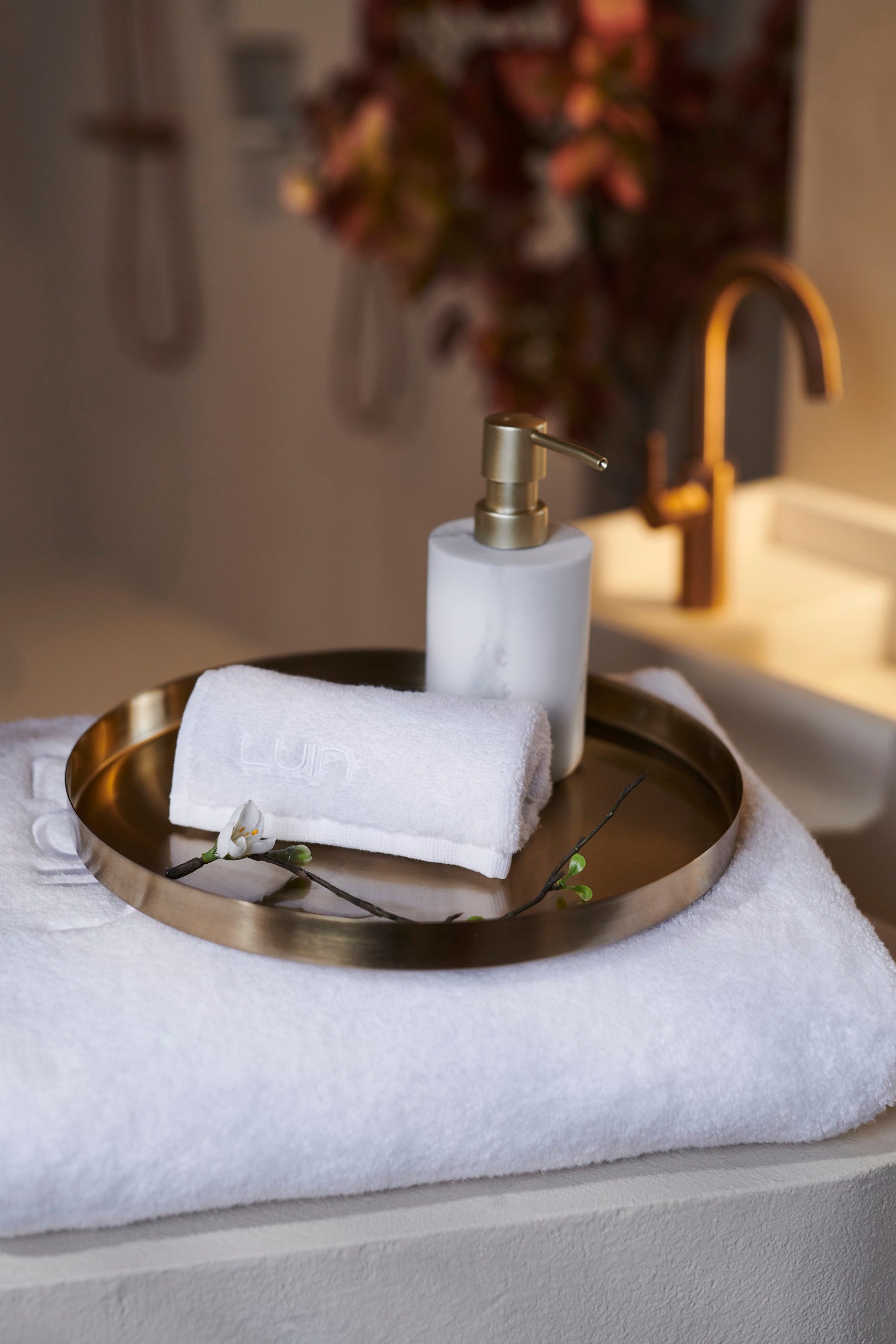 Spa Towel 30×30 cm Snow