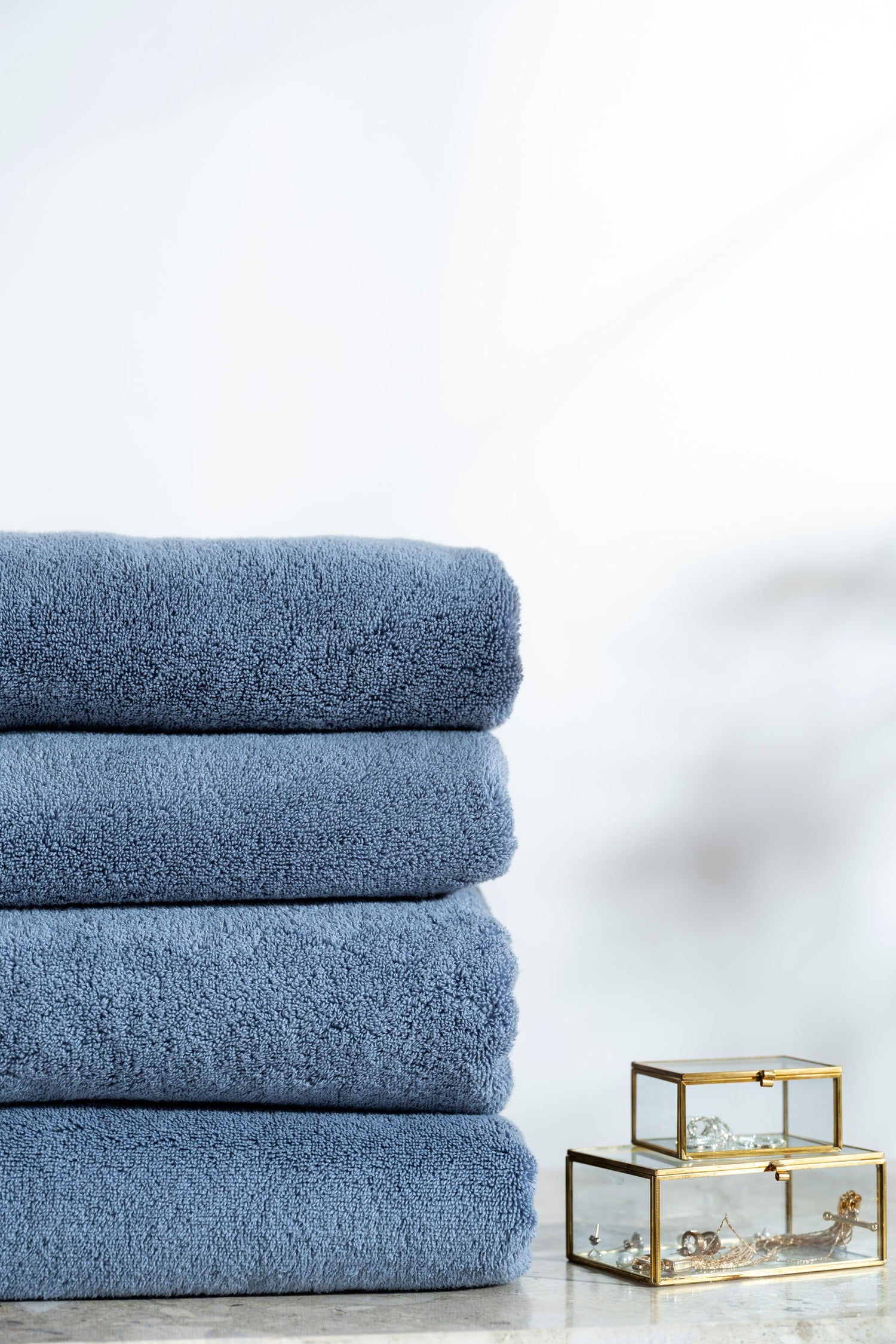 Bath Towel 70x140 cm Soft Blue