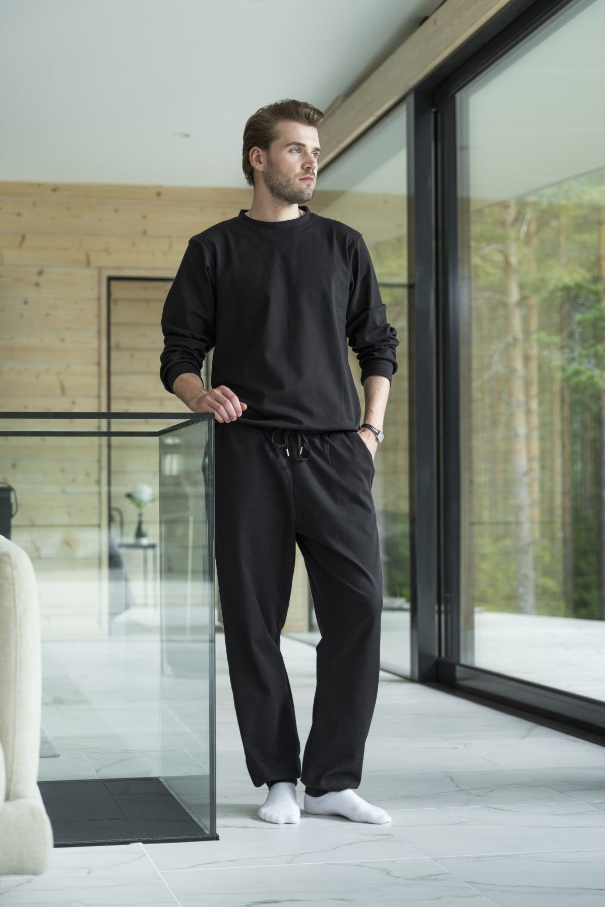 Lounge by Luin Casual Pants Black