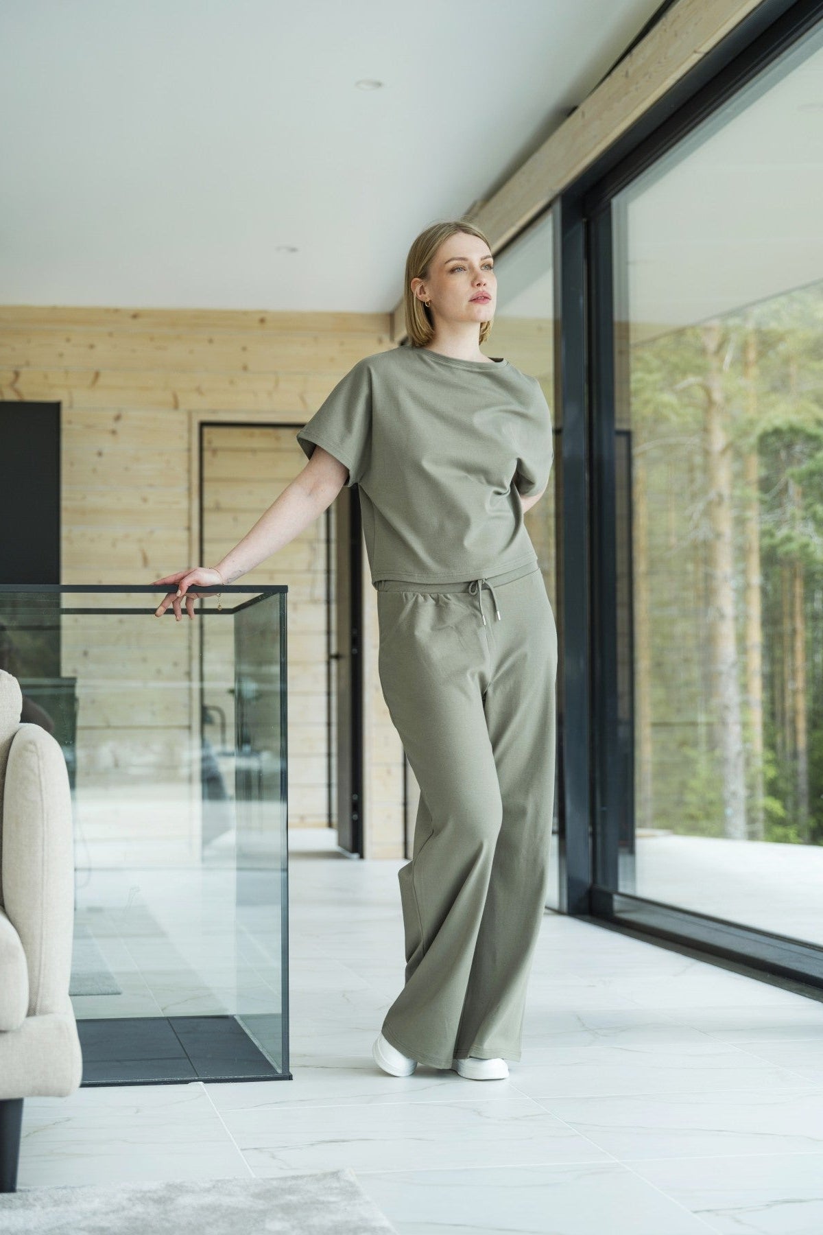Lounge by Luin Classy Pants Misty Green