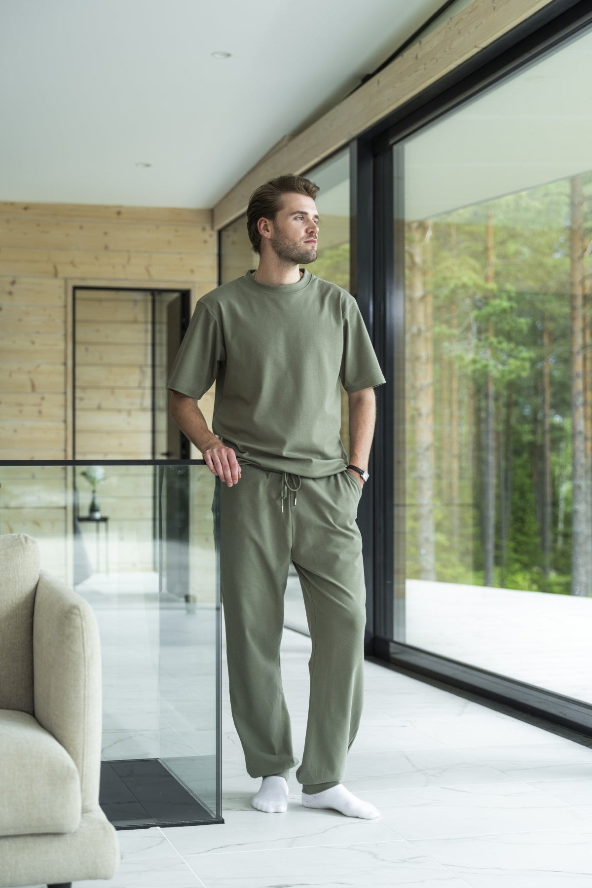 Lounge by Luin Casual T-Shirt Misty Green