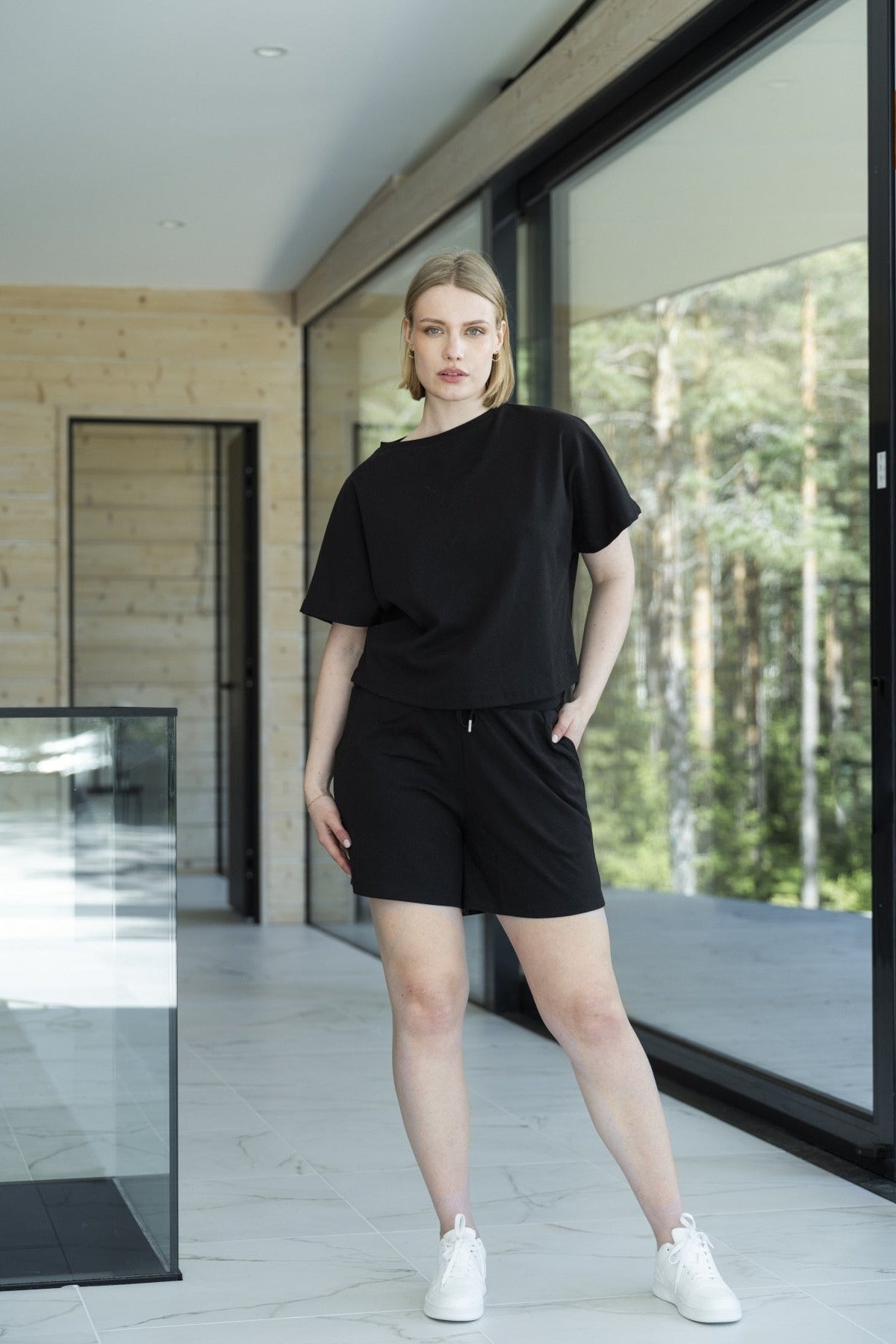 Lounge by Luin Shorts Black