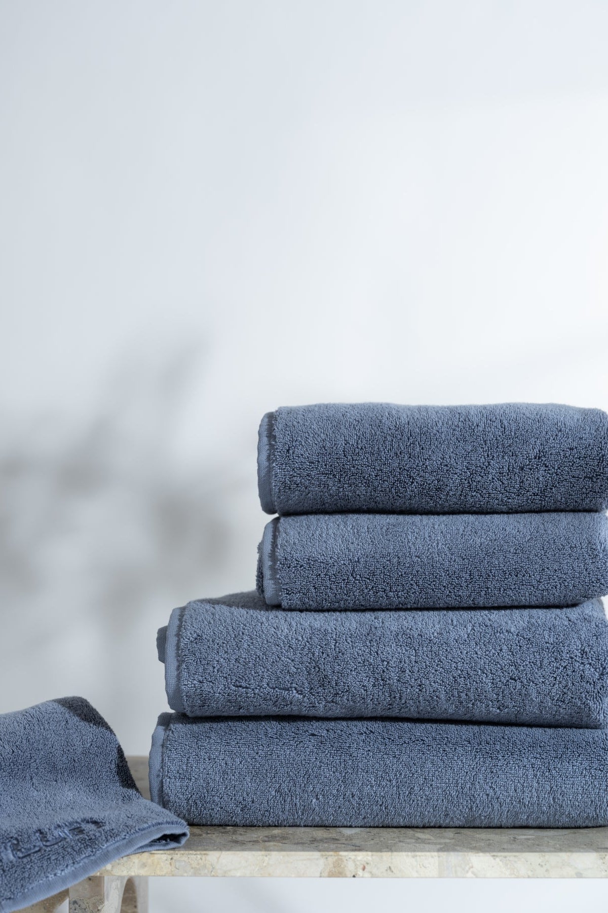 Hand Towel 50x100 cm Soft Blue