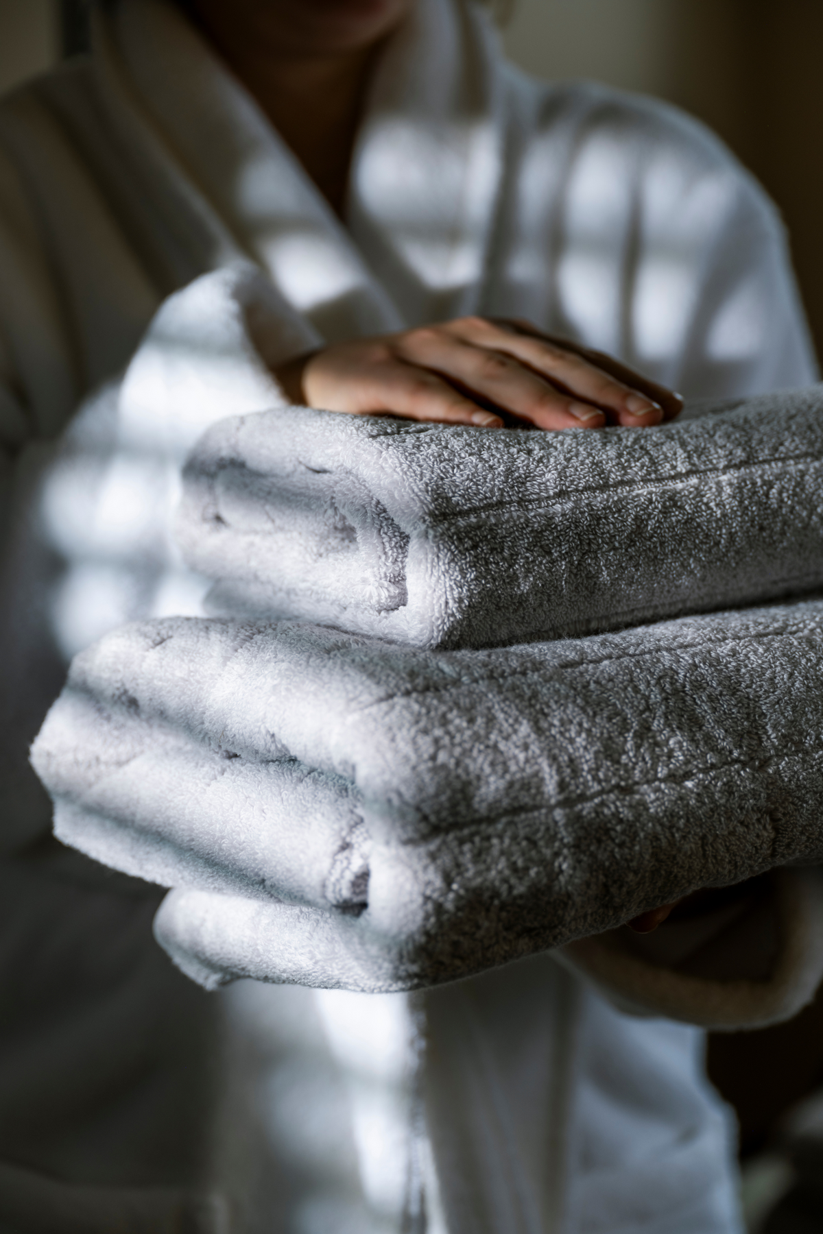 Nordic Heritage Bath Towel 70x140cm Ice Grey