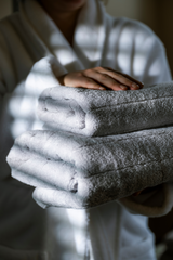 Nordic Heritage Bath Towel 70x140cm Ice Grey