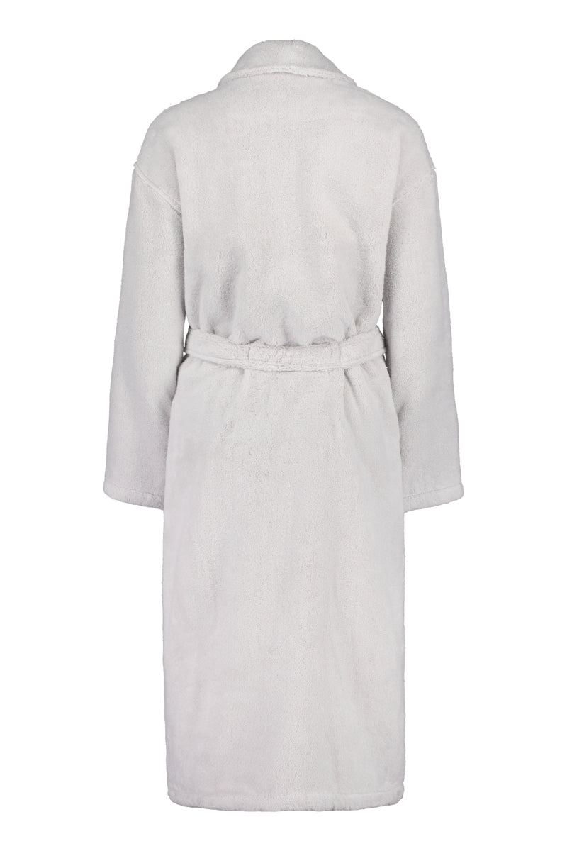 Bathrobe Unisex Pearl Grey