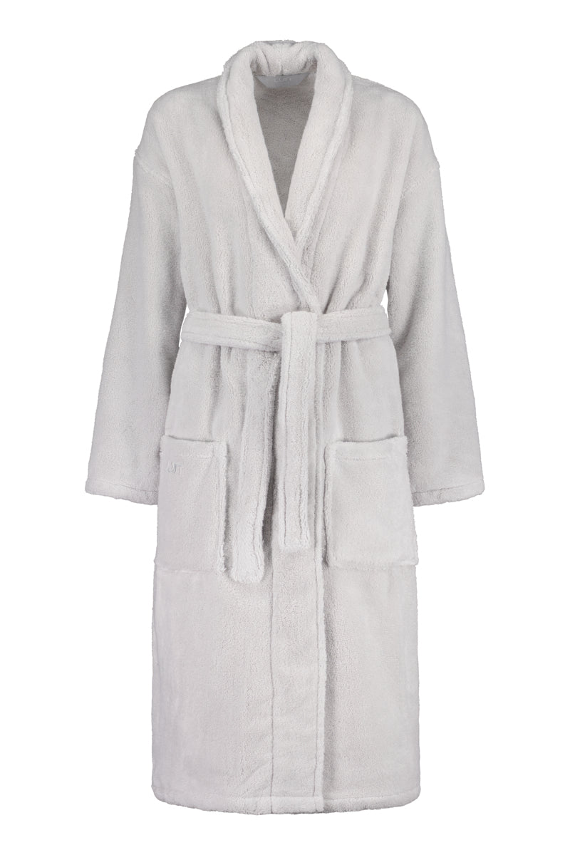 Bathrobe Unisex Pearl Grey