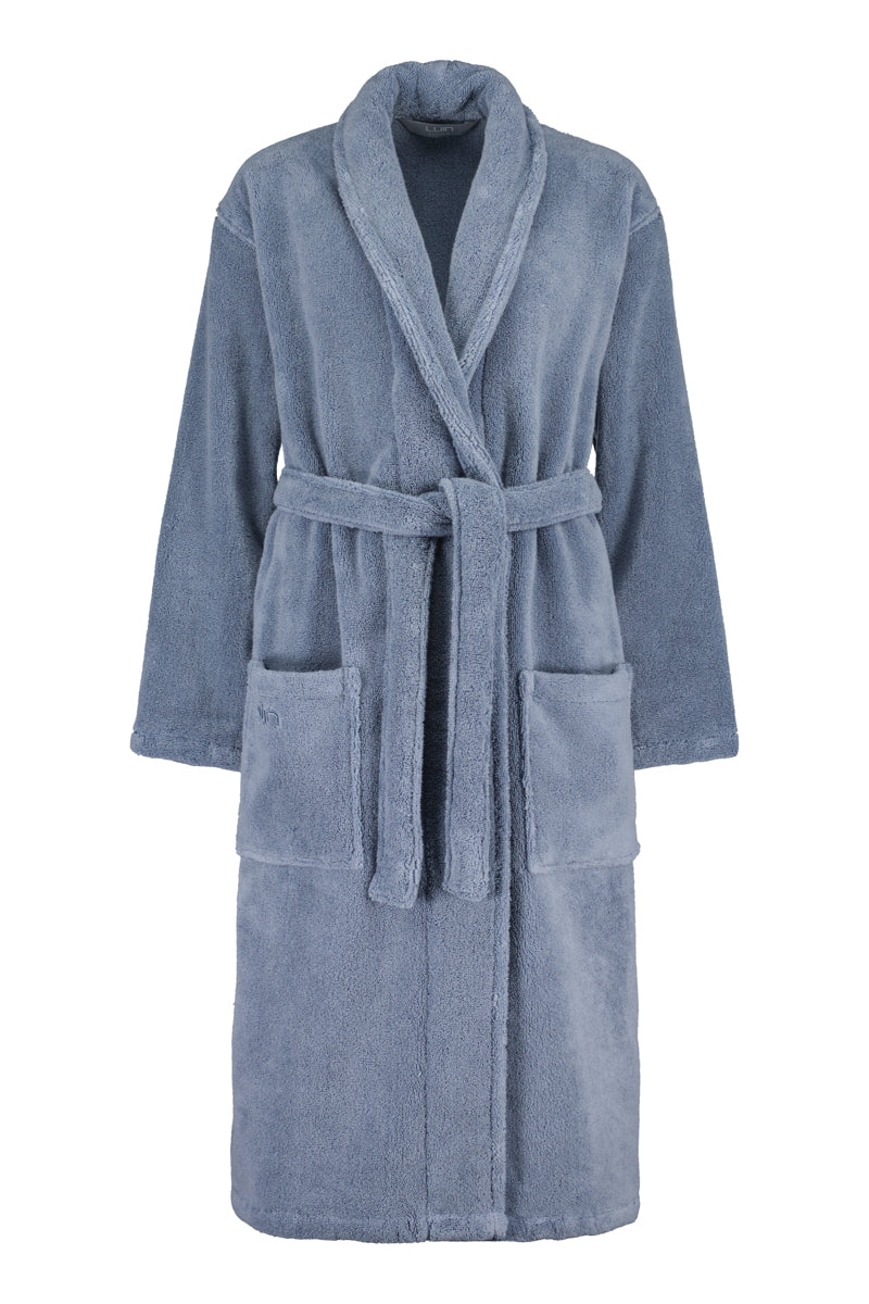 Bathrobe Unisex Soft Blue