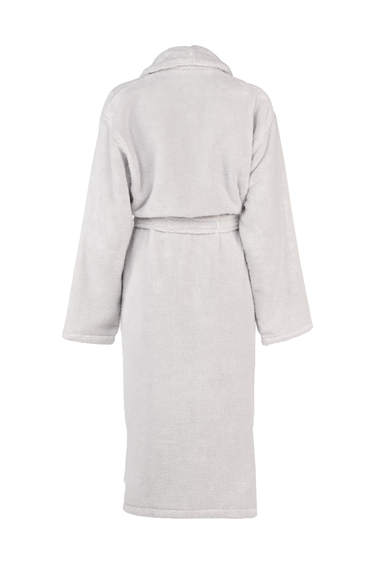 Bathrobe Unisex Pearl Grey