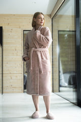 Bathrobe Unisex Dusty Rose