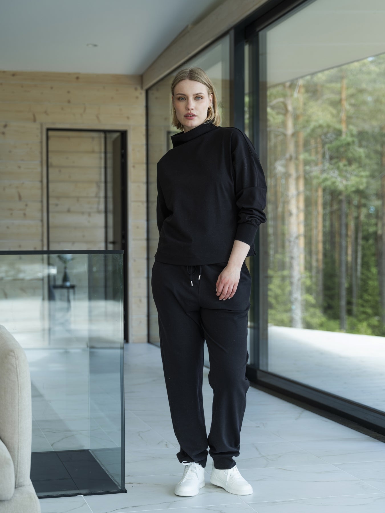 Lounge by Luin Blouse Black