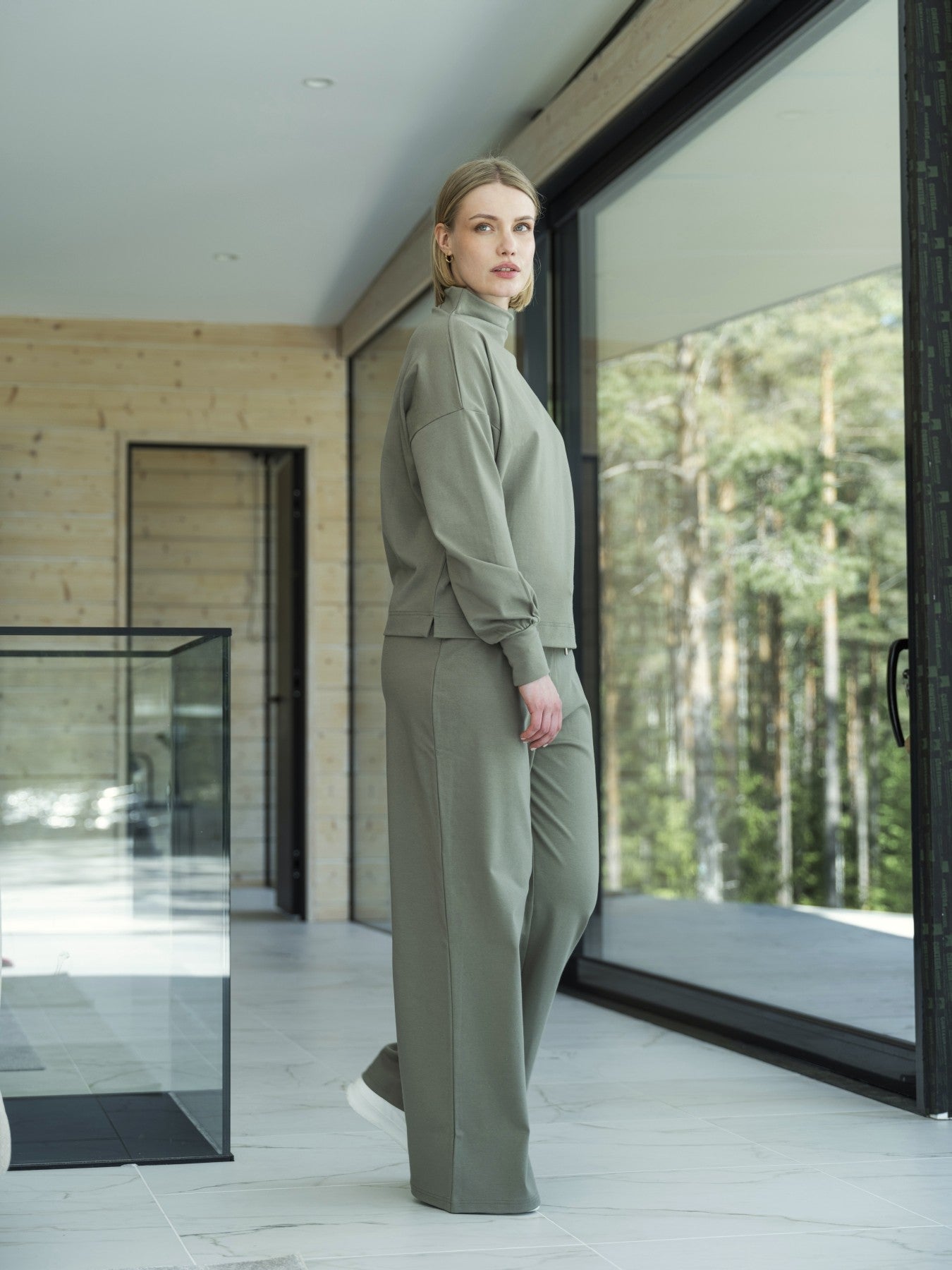 Lounge by Luin Classy Pants Misty Green