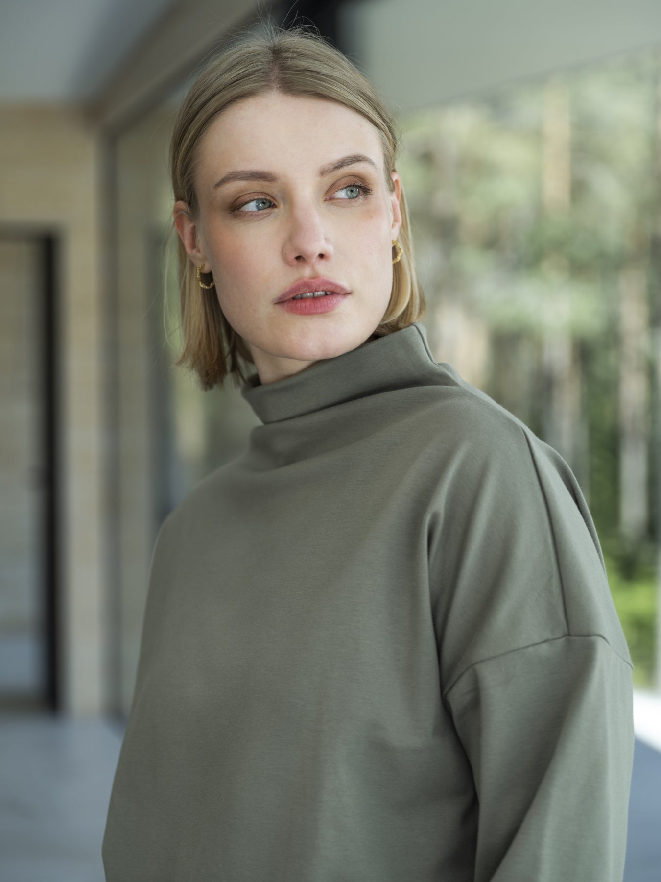 Lounge by Luin Blouse Misty Green
