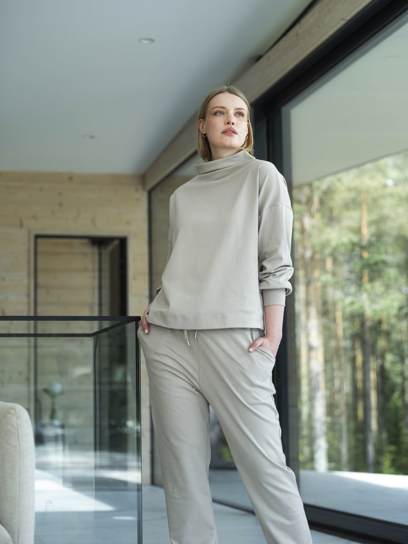 Lounge by Luin Blouse Pale Sand
