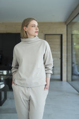 Lounge by Luin Blouse Pale Sand
