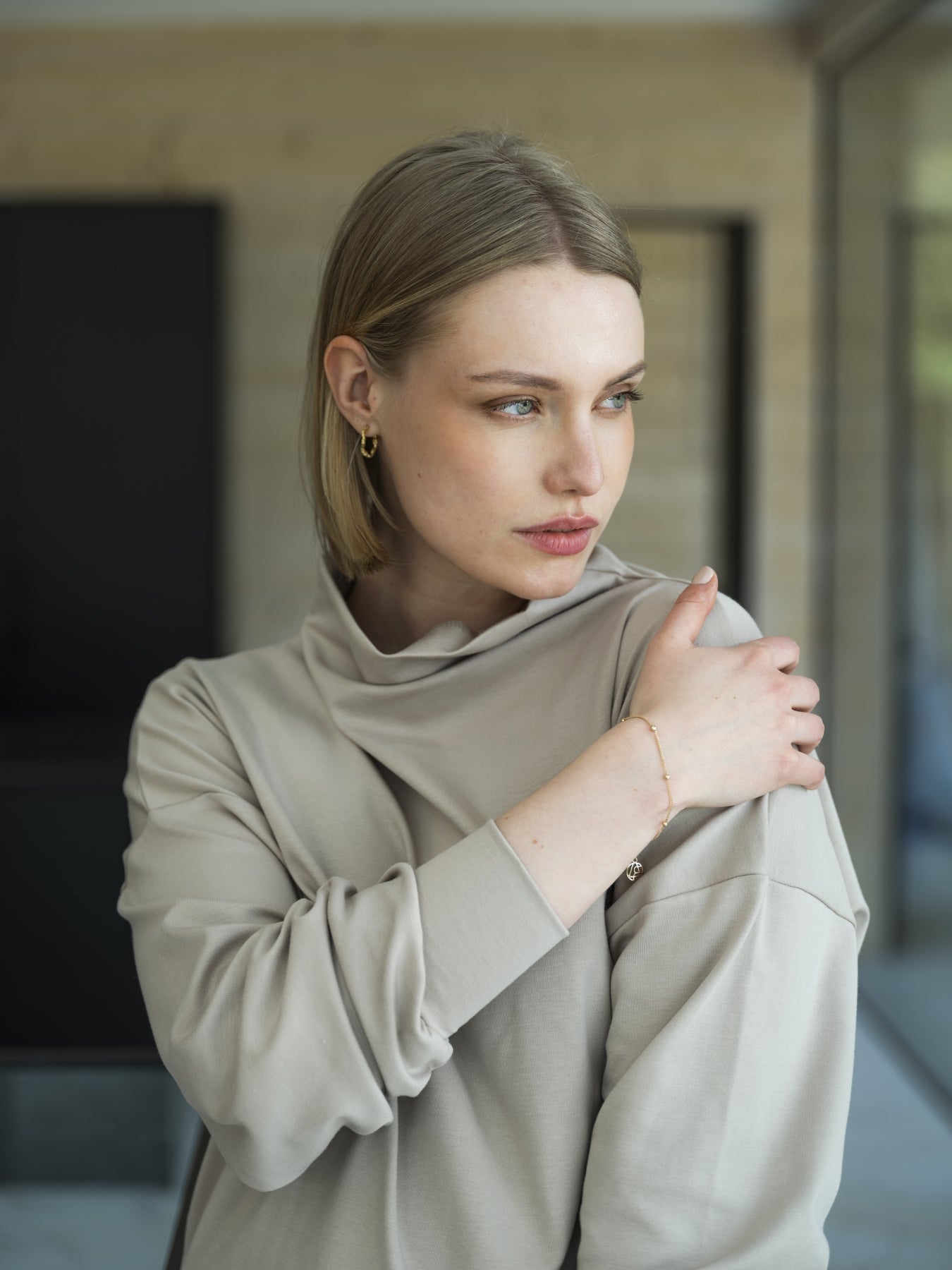 Lounge by Luin Blouse Pale Sand