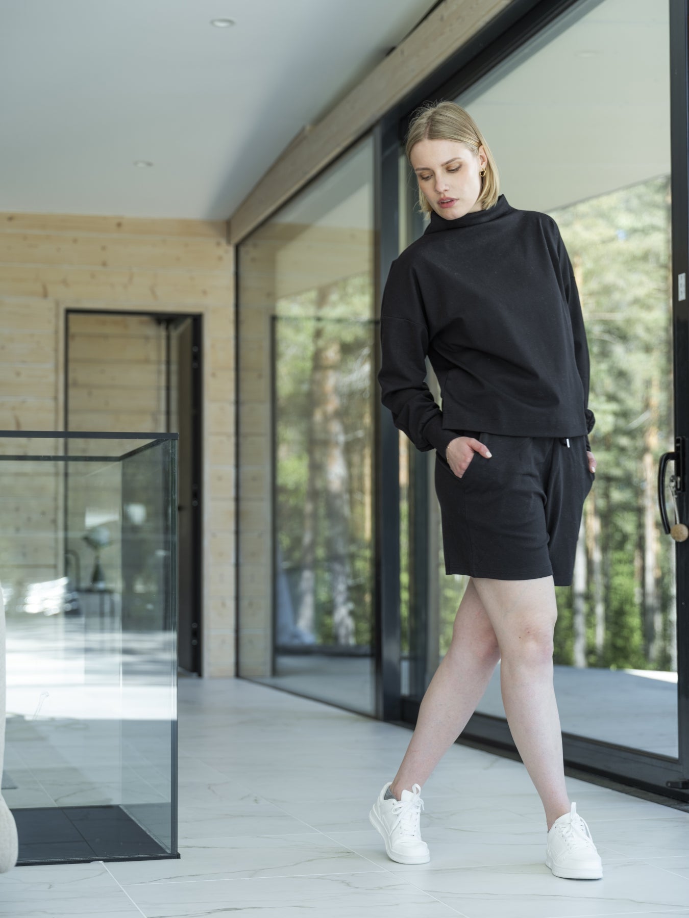 Lounge by Luin Blouse Black