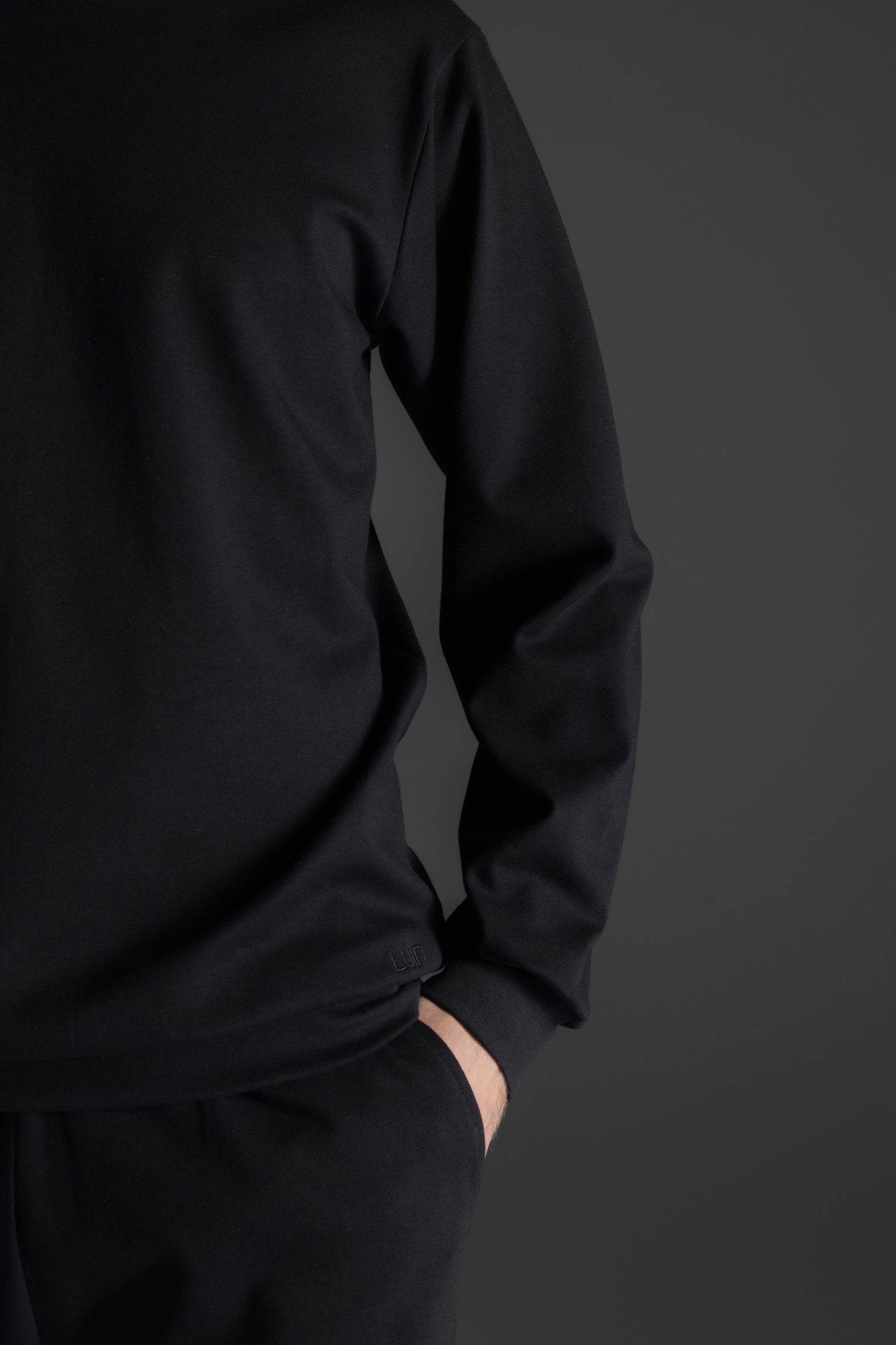 Lounge by Luin Casual Sweatshirt Black