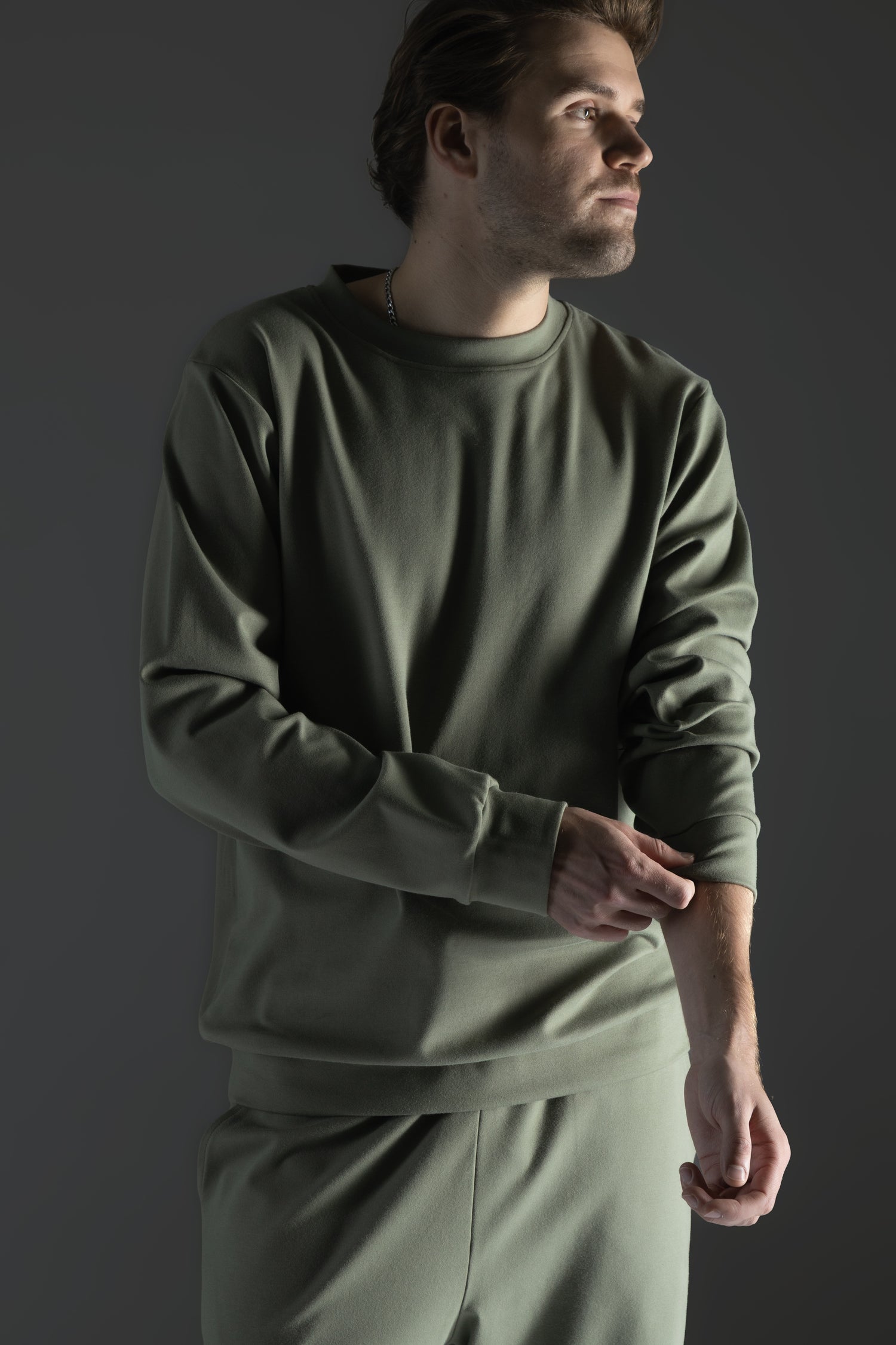 Lounge by Luin Casual Sweatshirt Misty Green
