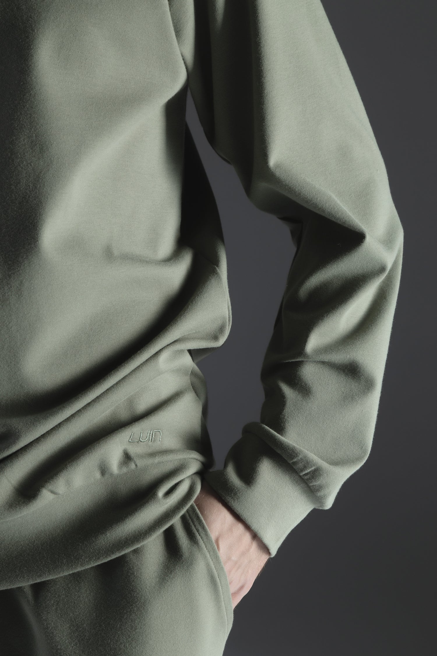 Lounge by Luin Casual Sweatshirt Misty Green