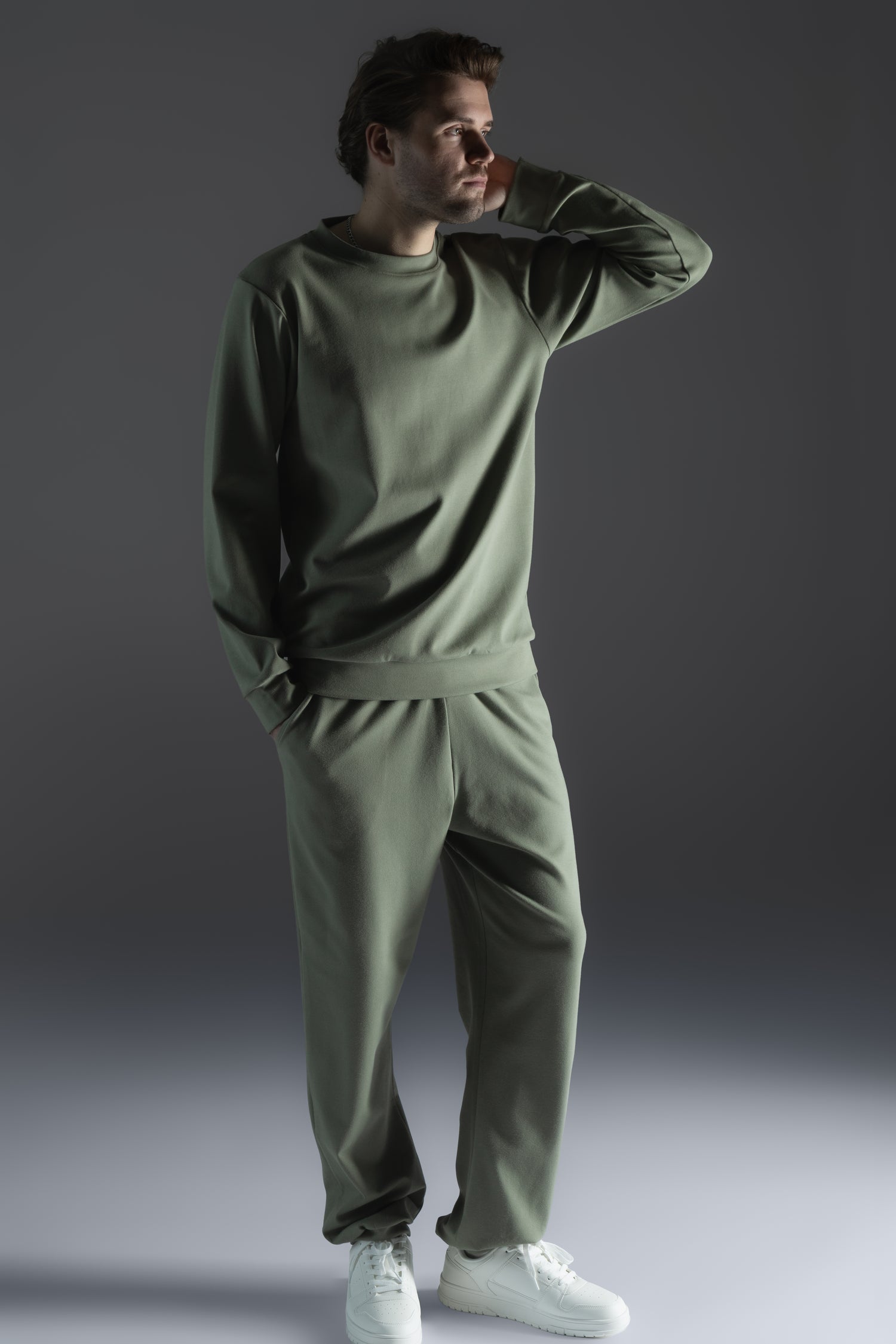 Lounge by Luin Casual Sweatshirt Misty Green