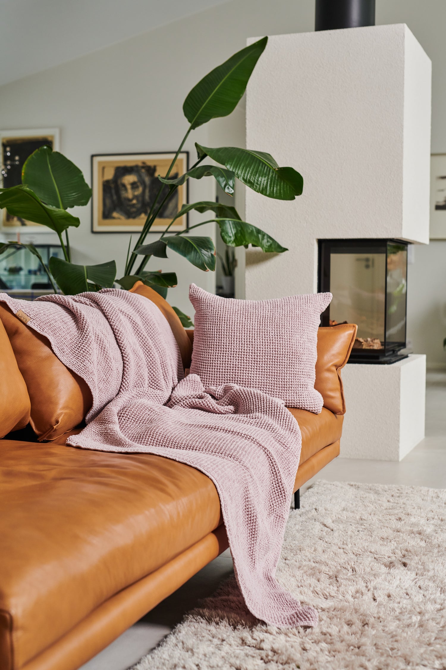 Throw Dusty Rose