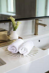 Spa Towel 30×30 cm Snow