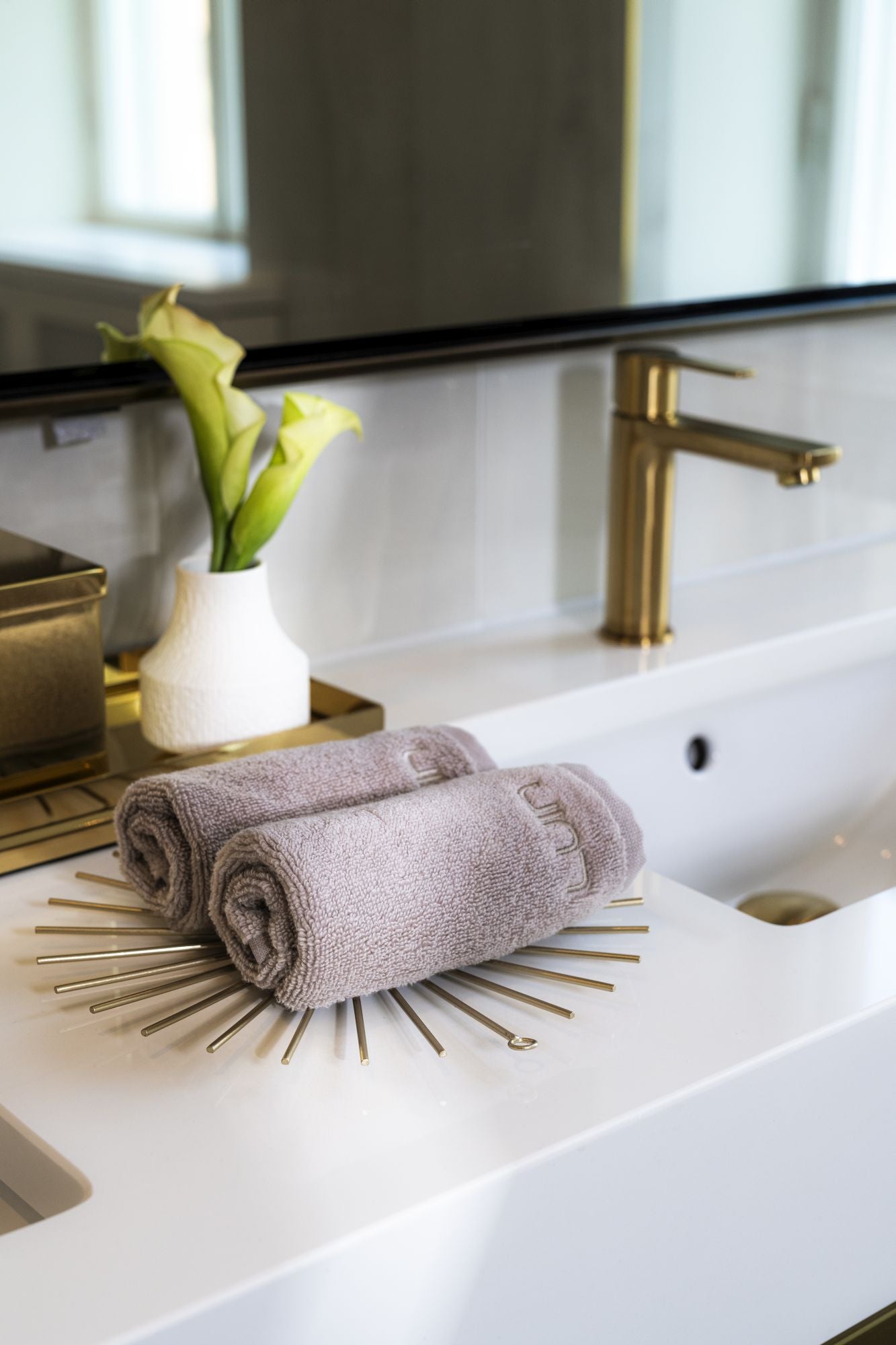 Spa Towel 30×30 cm Sand