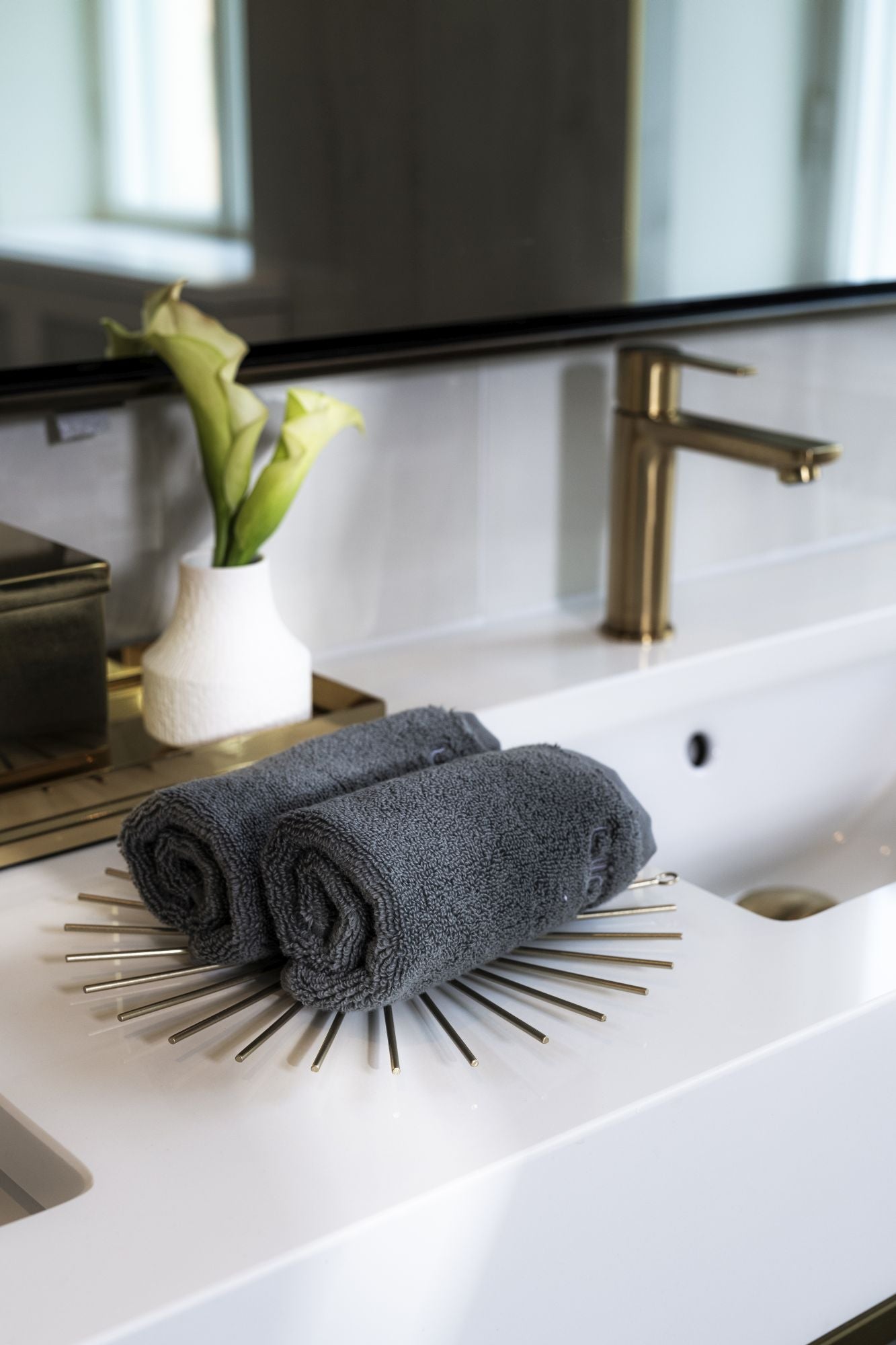 Spa Towel 30×30 cm Granite