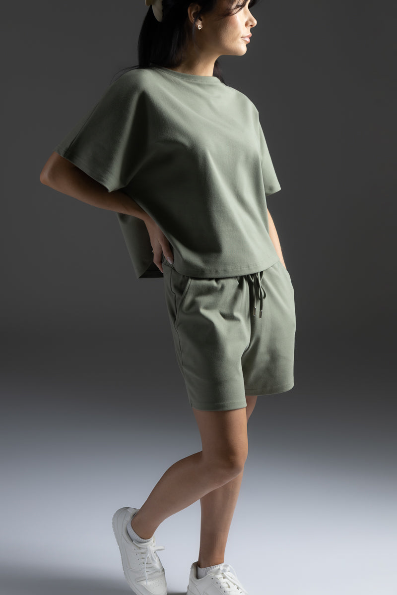 Lounge by Luin Shorts Misty Green