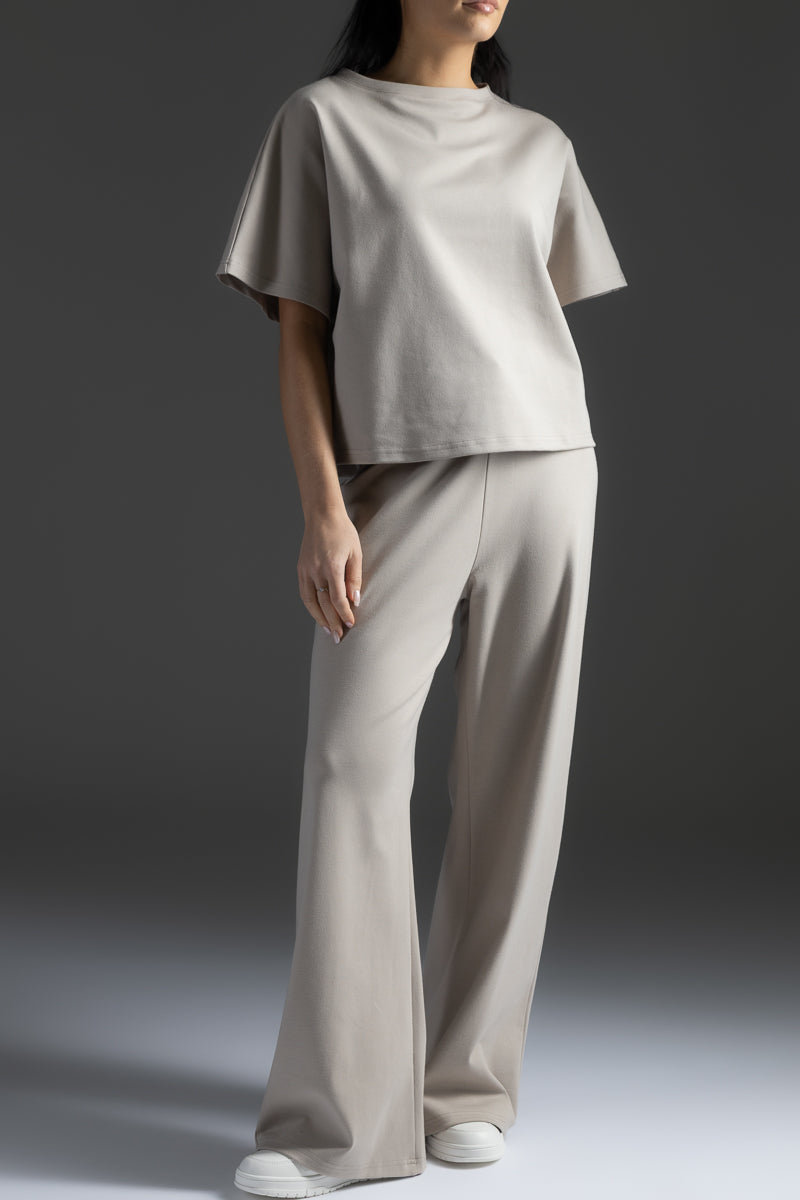 Lounge by Luin T-Shirt Pale Sand