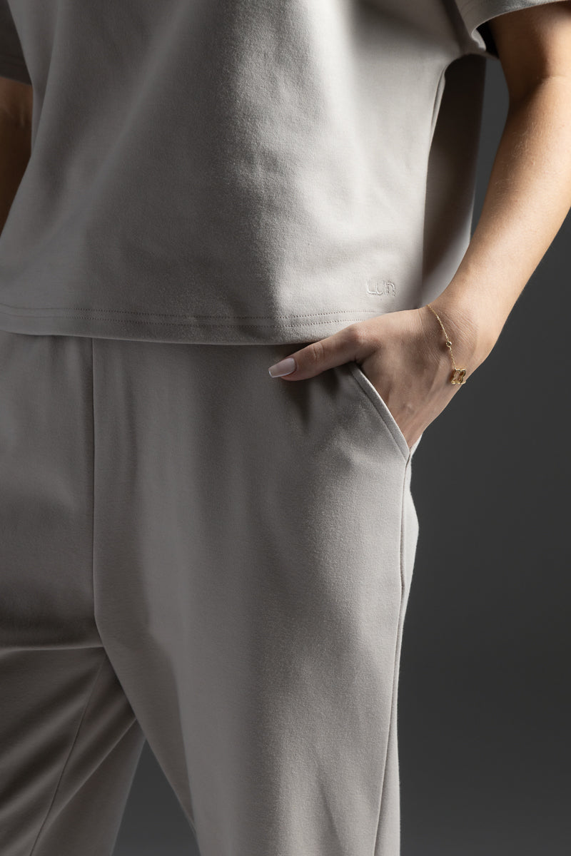 Lounge by Luin T-Shirt Pale Sand
