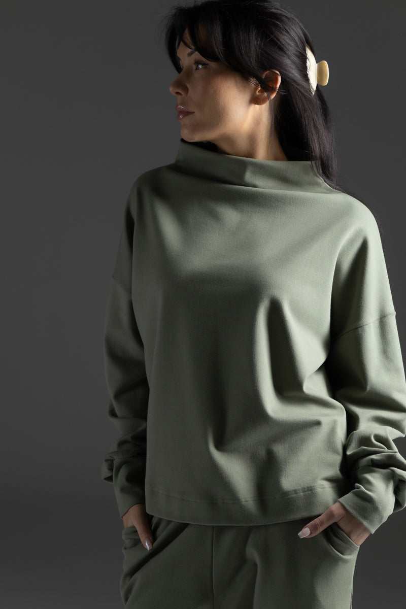 Lounge by Luin Blouse Misty Green