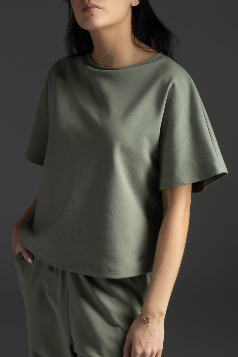 Lounge by Luin T-Shirt Misty Green