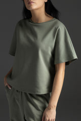 Lounge by Luin T-Shirt Misty Green