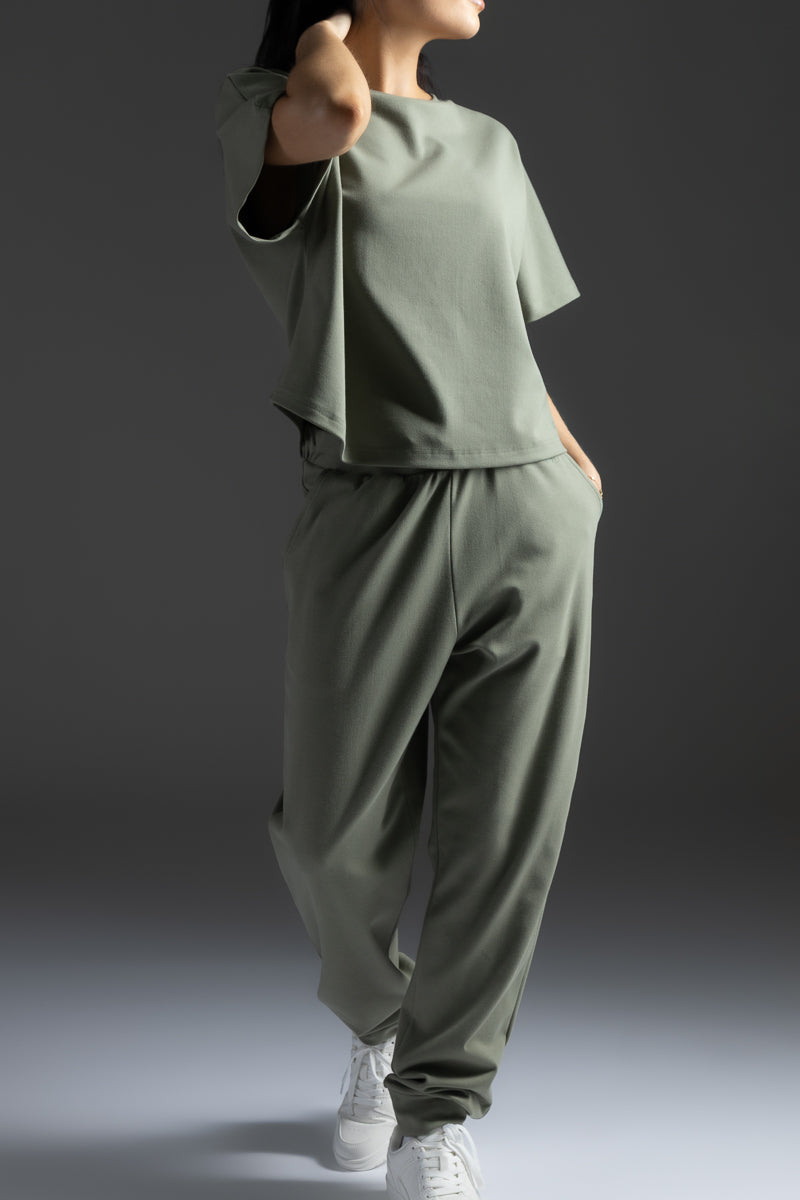 Lounge by Luin T-Shirt Misty Green