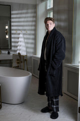 Bathrobe Unisex Black