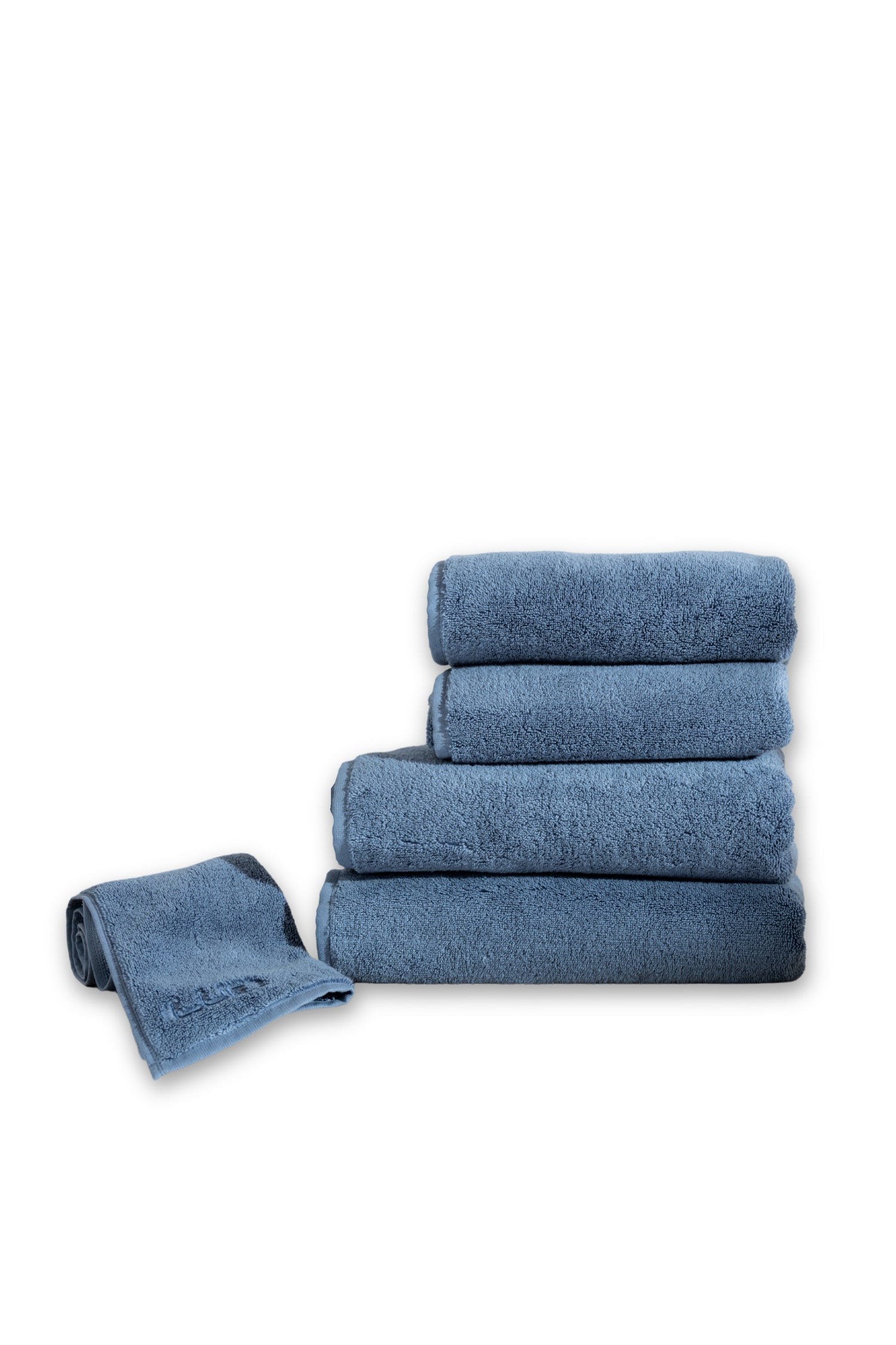 Facial Towel 30×50 cm Soft Blue